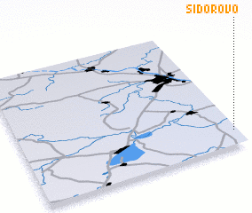 3d view of Sidorovo