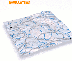 3d view of Rouillat Bas