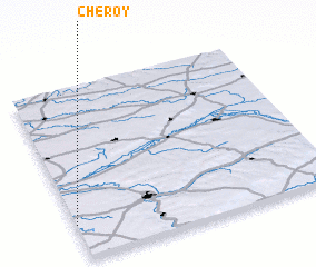3d view of Chéroy