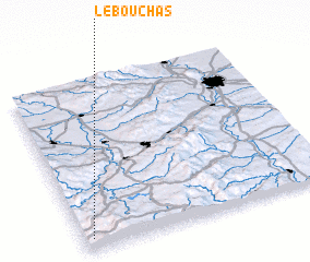 3d view of Le Bouchas