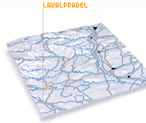 3d view of Laval-Pradel