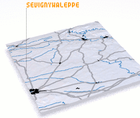 3d view of Sévigny-Waleppe