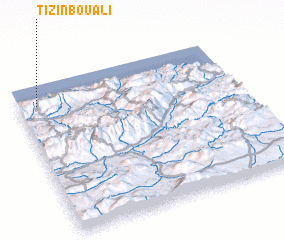 3d view of Tizi-n-Bou Ali