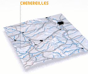 3d view of Chenereilles