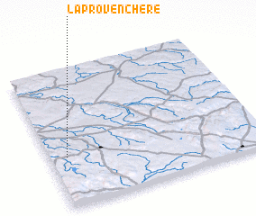 3d view of La Provenchère