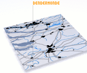 3d view of Dendermonde