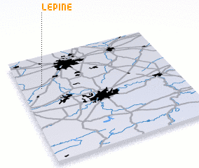 3d view of LʼÉpine