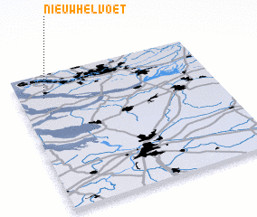 3d view of Nieuw-Helvoet