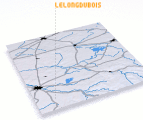 3d view of Le Long-du-Bois