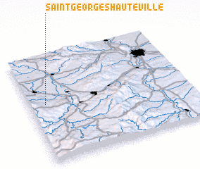 3d view of Saint-Georges-Haute-Ville