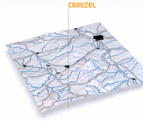 3d view of Crouzel