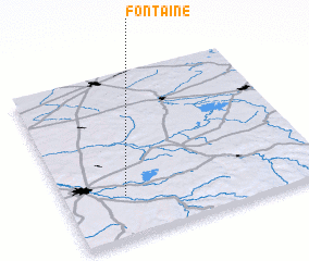 3d view of Fontaine