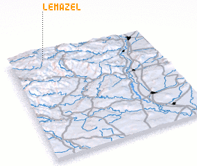 3d view of Le Mazel