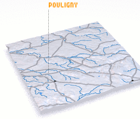 3d view of Pouligny