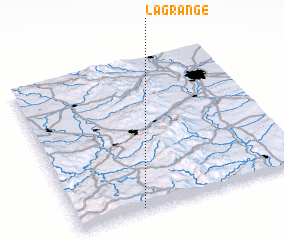 3d view of La Grange