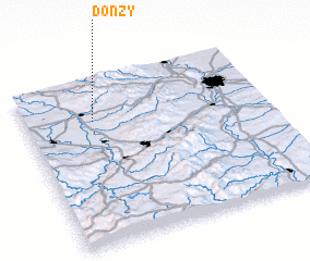 3d view of Donzy