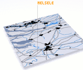 3d view of Melsele