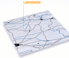 3d view of La Romagne