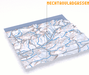 3d view of Mechta Oulad Gassem