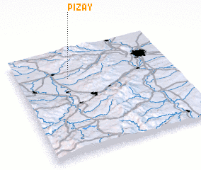 3d view of Pizay