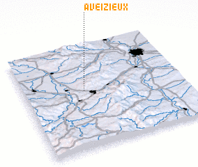 3d view of Aveizieux