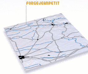 3d view of Forge Jean Petit