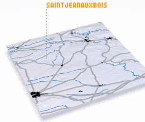 3d view of Saint-Jean-aux-Bois