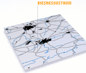 3d view of Biesme-sous-Thuin