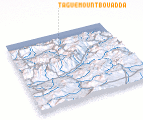 3d view of Taguemount Bou Adda