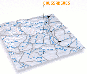 3d view of Goussargues