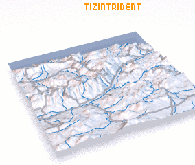 3d view of Tizi-n-Trident