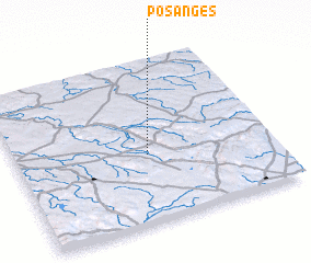 3d view of Posanges