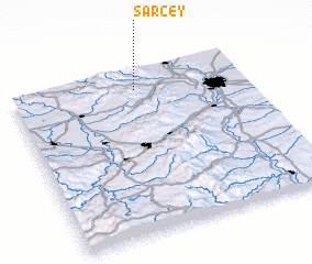 3d view of Sarcey