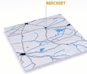 3d view of Hancourt