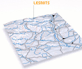 3d view of Les Nots