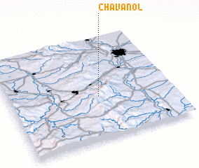 3d view of Chavanol