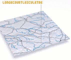 3d view of Longecourt-lès-Culètre