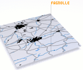 3d view of Fagnolle
