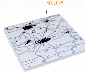 3d view of Mellery