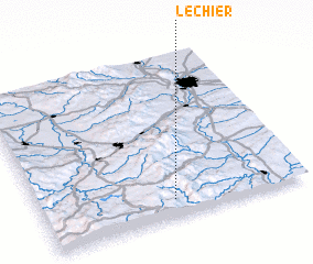 3d view of Le Chier