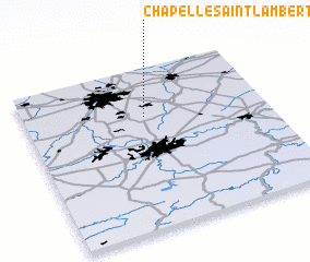 3d view of Chapelle Saint-Lambert