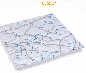 3d view of Cessey