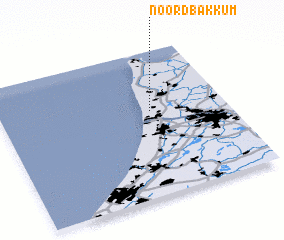 3d view of Noord-Bakkum