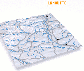 3d view of La Moutte