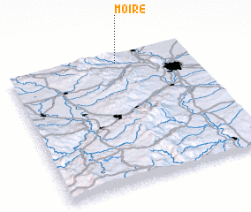 3d view of Moiré