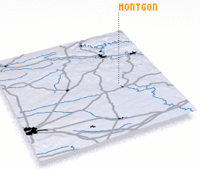 3d view of Montgon