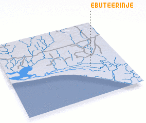 3d view of Ebute Erinje
