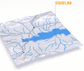 3d view of Sidi el Ma