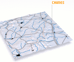 3d view of Chânes