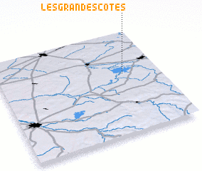 3d view of Les Grandes-Côtes